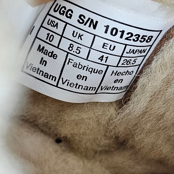 Short UGG Ankle Boots Womens McKay Chestnut Brown Suede Booties 1012358 10 41 - Picture 3 of 13